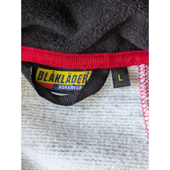 Blåkläder 4965 Grey Knit Jacket – Size Large – NWT Heavy-Duty Workwear Sweater - Picture 7 of 7